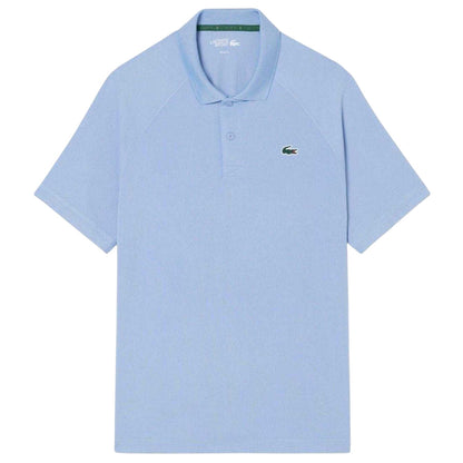 Blue - Front - Lacoste Mens Ultra Dry Regular Tennis Polo Shirt