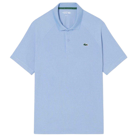 Blue - Front - Lacoste Mens Ultra Dry Regular Tennis Polo Shirt