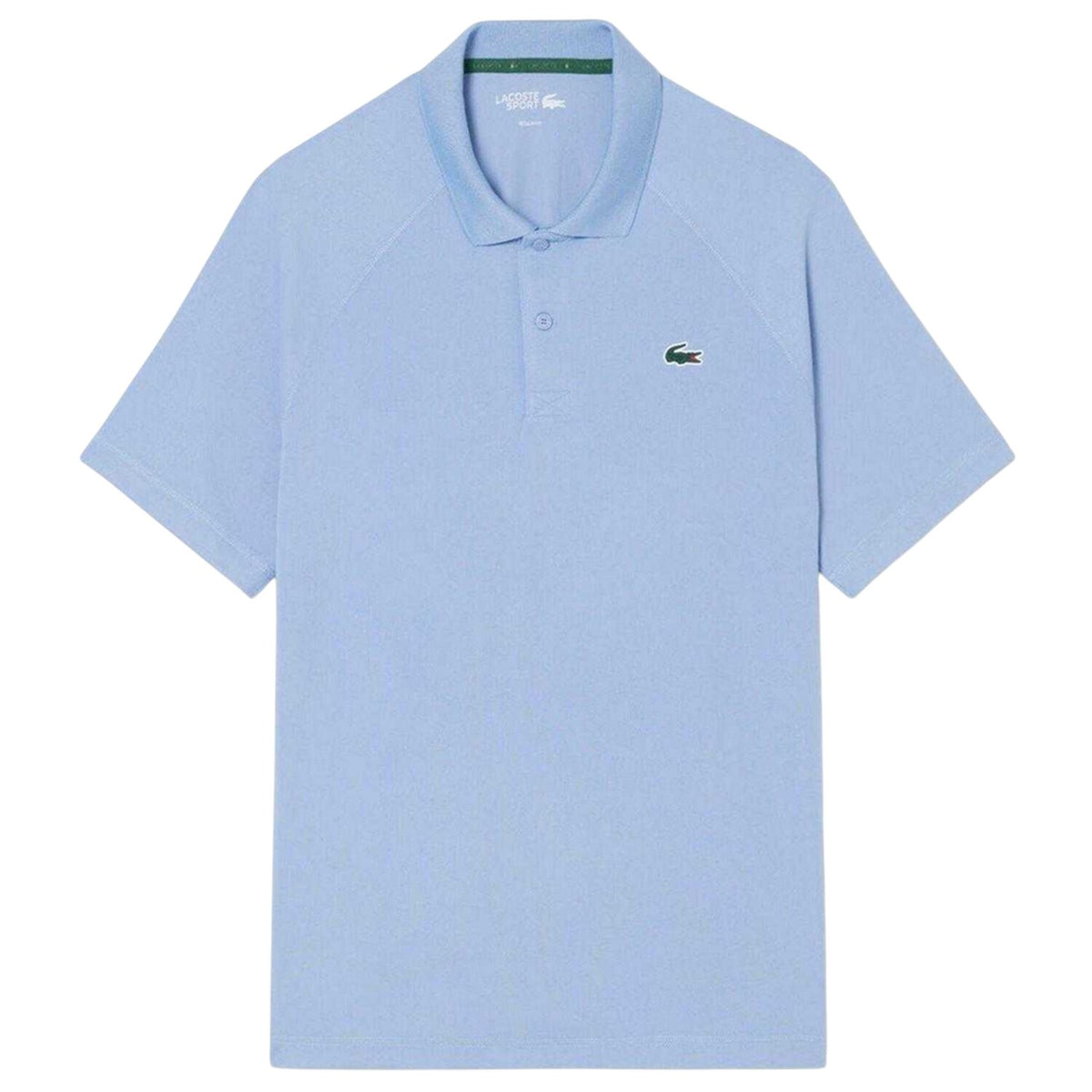 Blue - Front - Lacoste Mens Ultra Dry Regular Tennis Polo Shirt