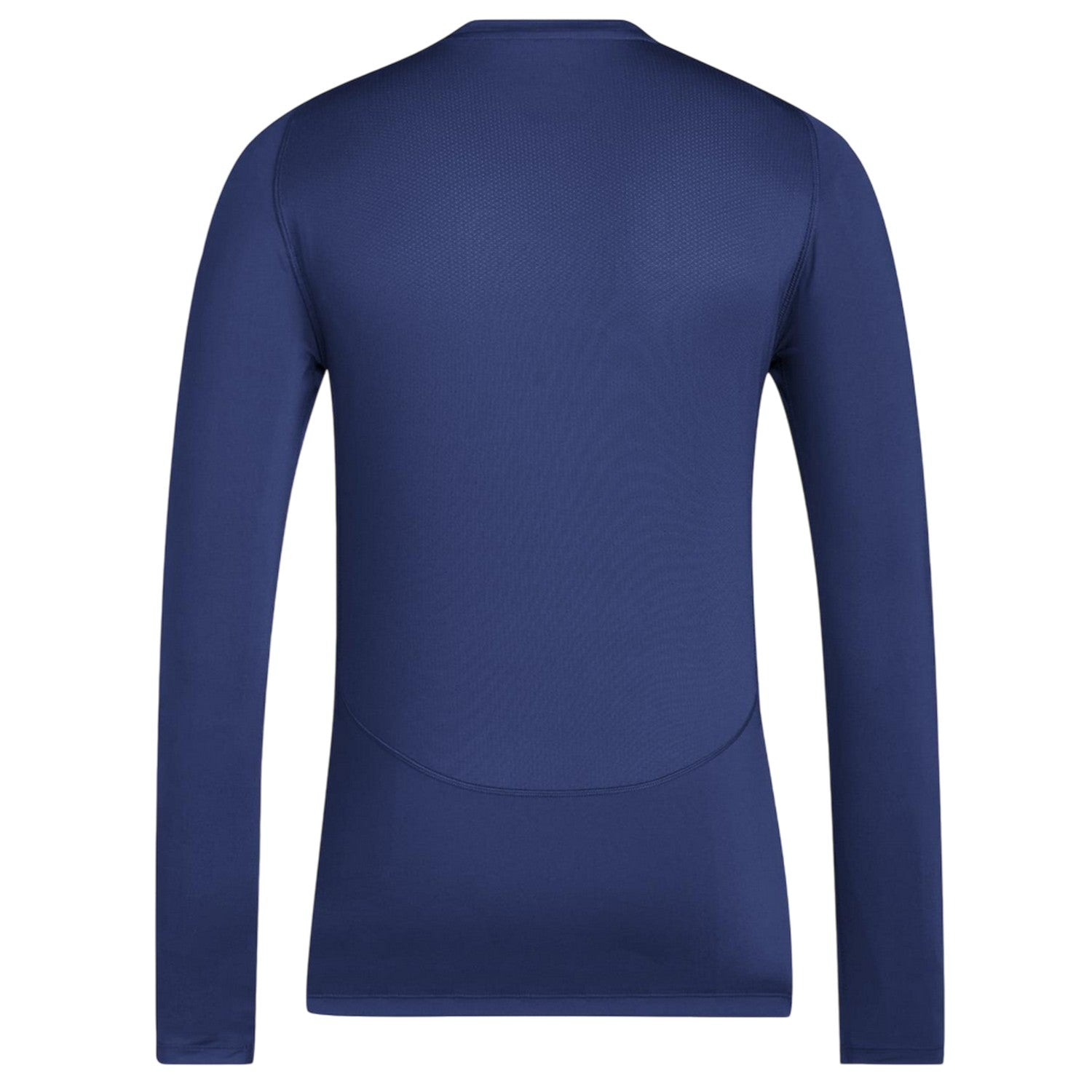 Navy Blue - Back - Adidas Mens Techfit Aeroready Long-Sleeved Training Top