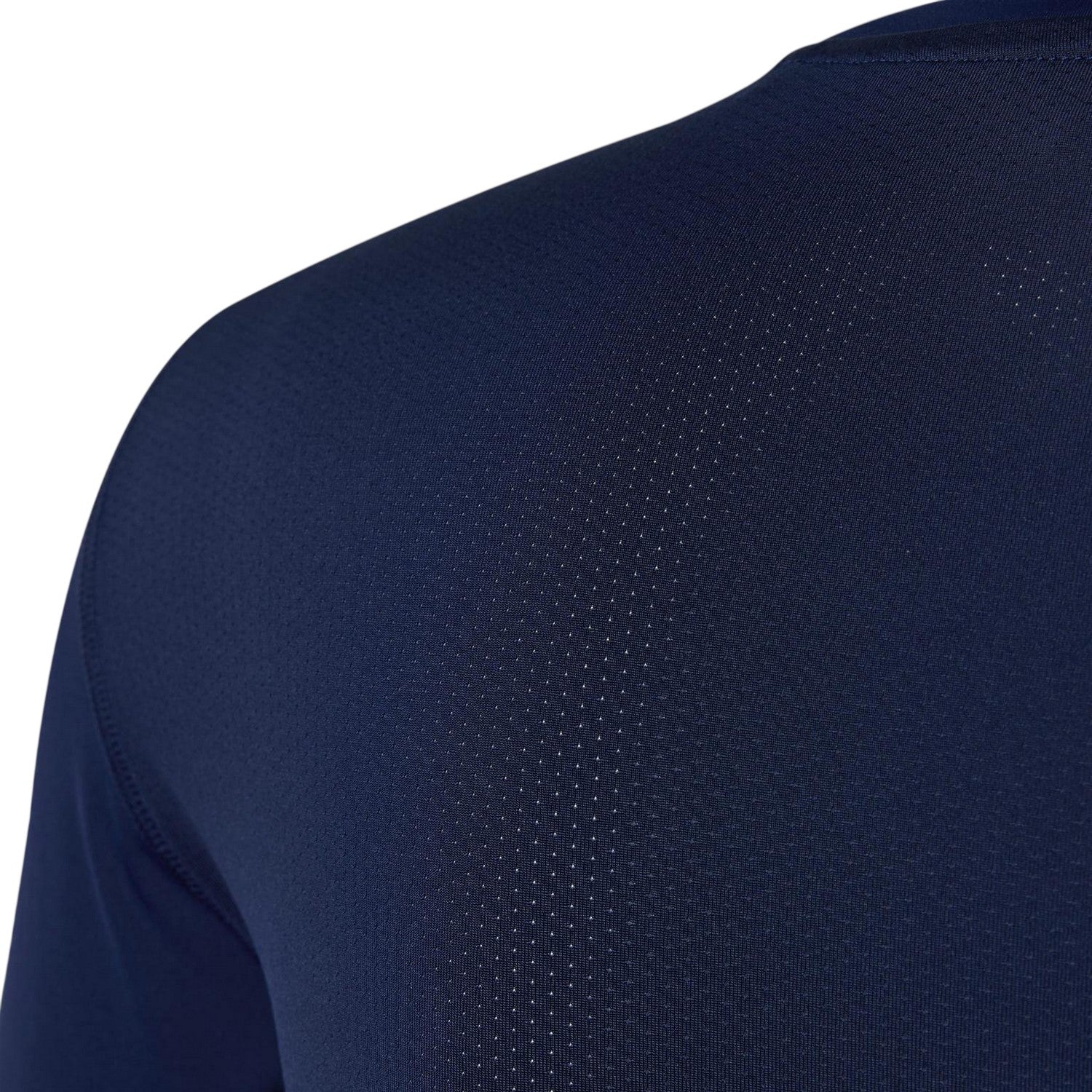 Navy Blue - Lifestyle - Adidas Mens Techfit Aeroready Long-Sleeved Training Top