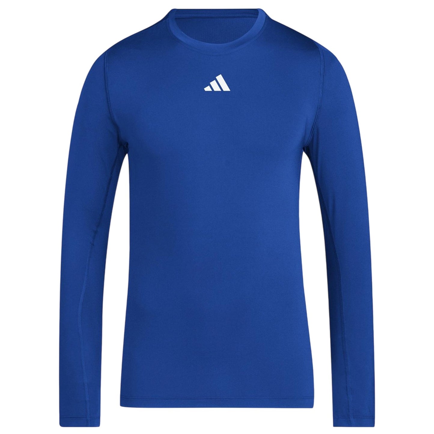 Team Royal Blue - Front - Adidas Mens Techfit Aeroready Long-Sleeved Training Top