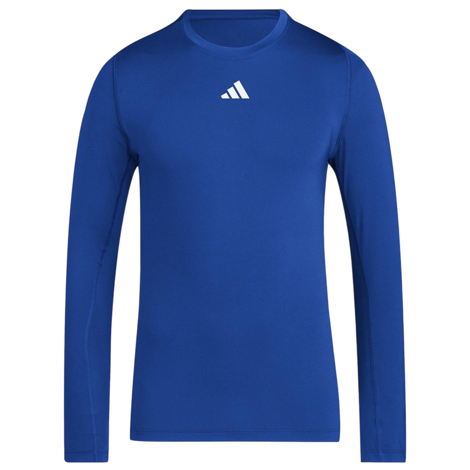 Team Royal Blue - Front - Adidas Mens Techfit Aeroready Long-Sleeved Training Top