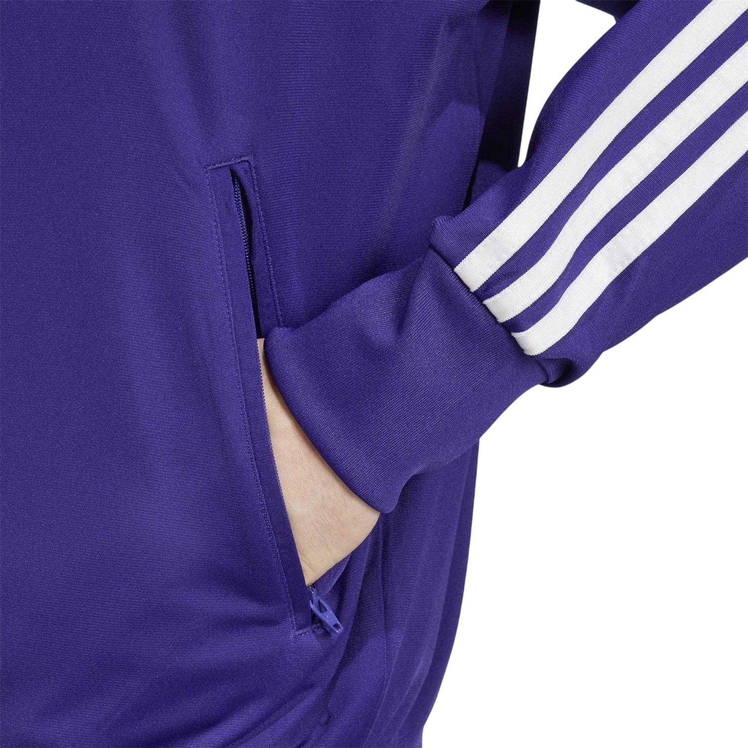 Purple - Side - Adidas Mens Firebird Track Jacket