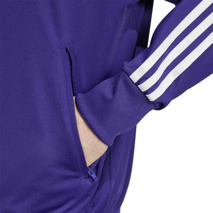 Purple - Side - Adidas Mens Firebird Track Jacket