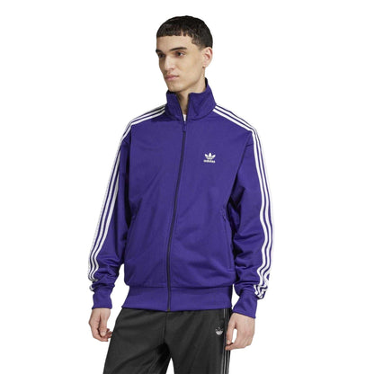 Purple - Pack Shot - Adidas Mens Firebird Track Jacket