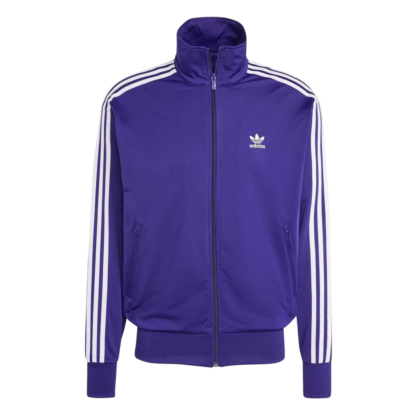 Purple - Front - Adidas Mens Firebird Track Jacket