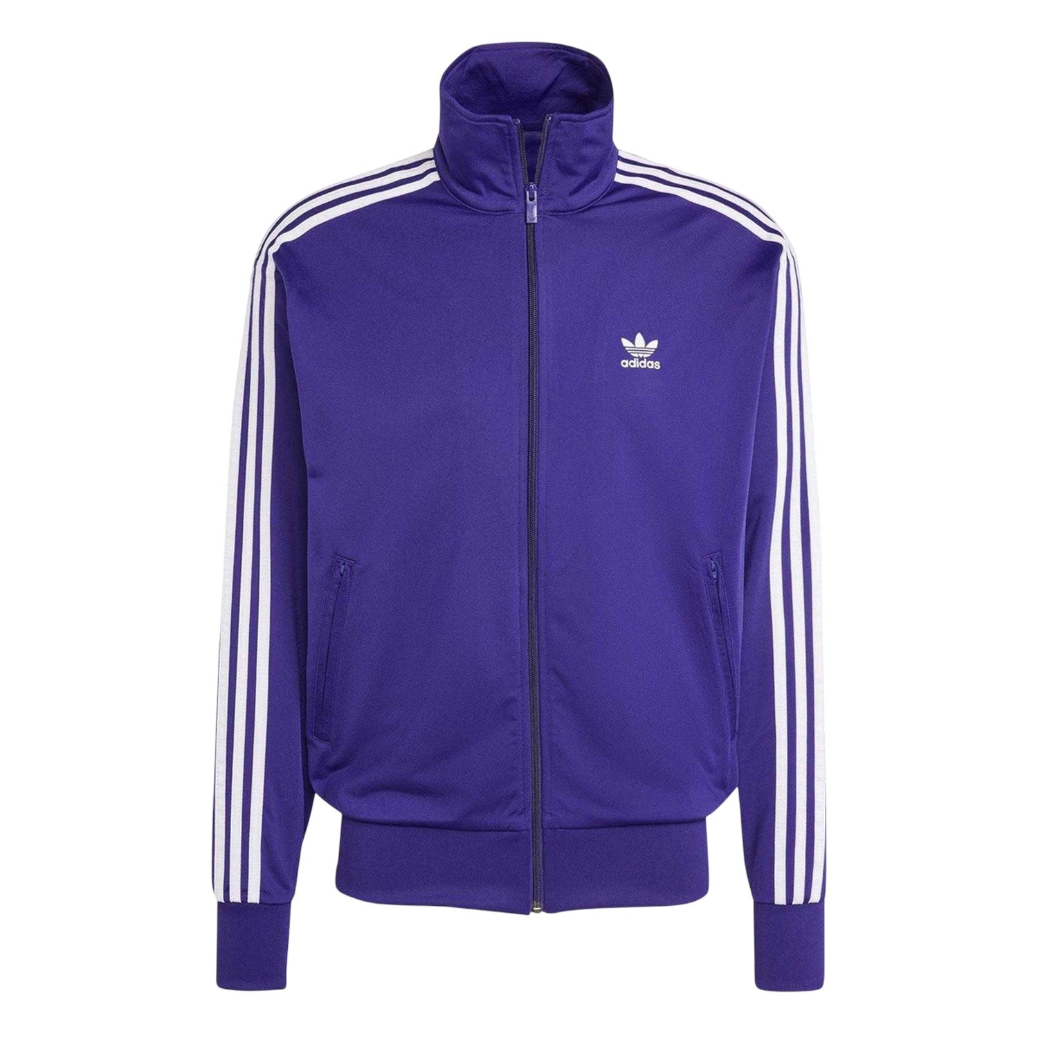 Purple - Front - Adidas Mens Firebird Track Jacket