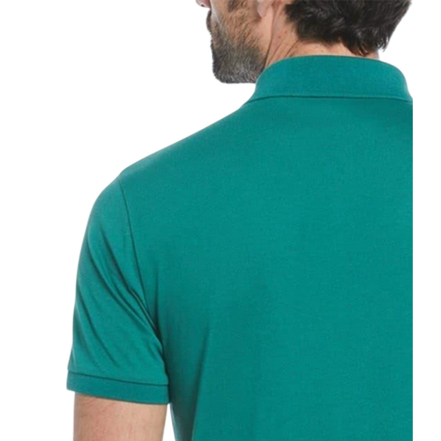 Green - Lifestyle - Original Penguin Mens Vertical Stripe Polo Shirt