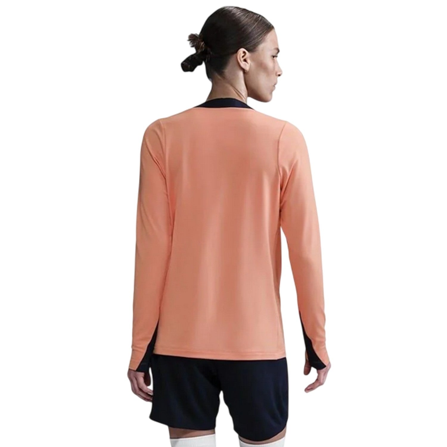 Apricot-Guava - Back - Nike Womens-Ladies Chelsea FC Logo Raglan Drill Top