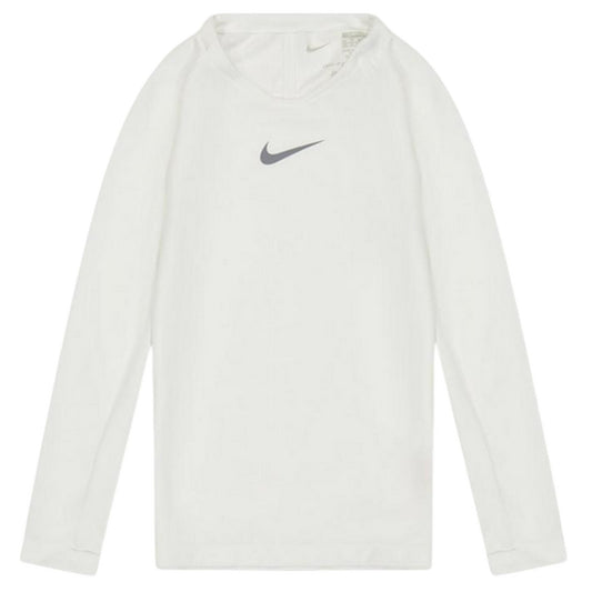 White - Front - Nike Childrens-Kids Park Forest Crew Neck Raglan Top