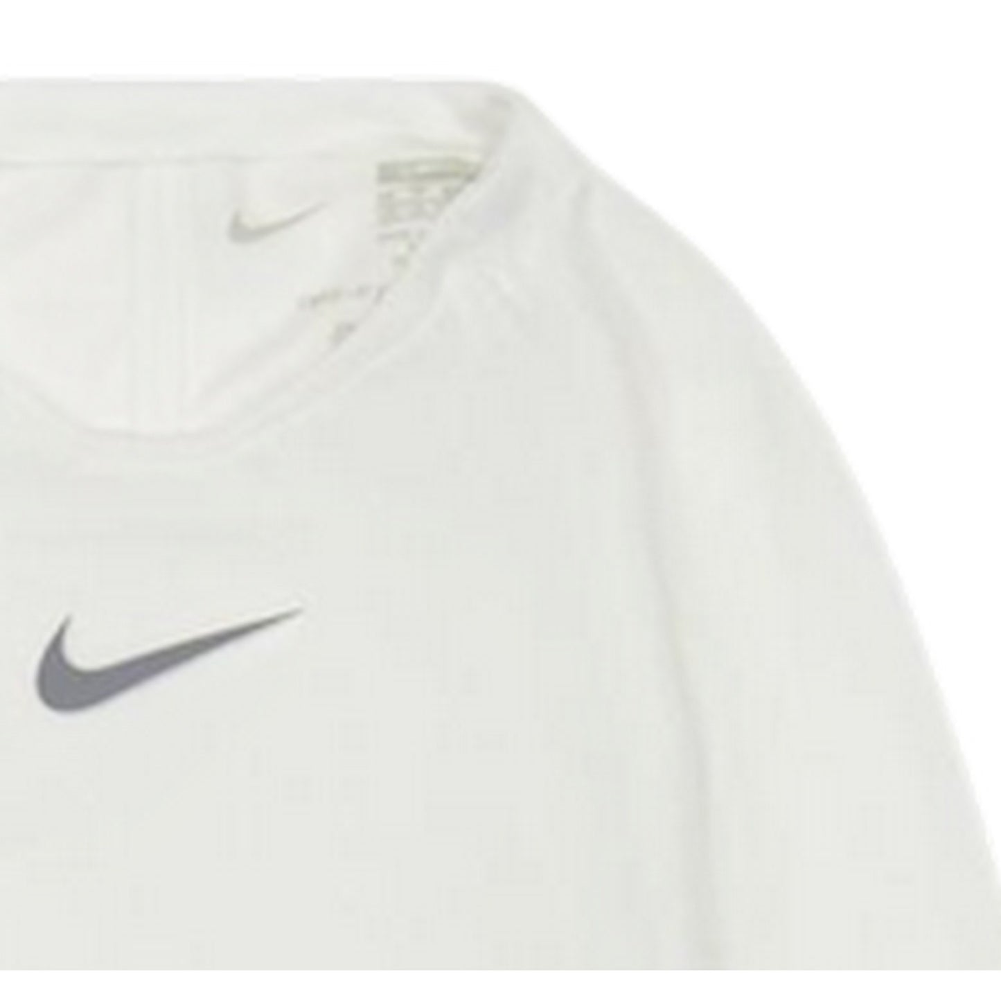 White - Side - Nike Childrens-Kids Park Forest Crew Neck Raglan Top