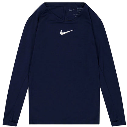 Midnight Navy - Front - Nike Childrens-Kids Park Forest Crew Neck Raglan Top