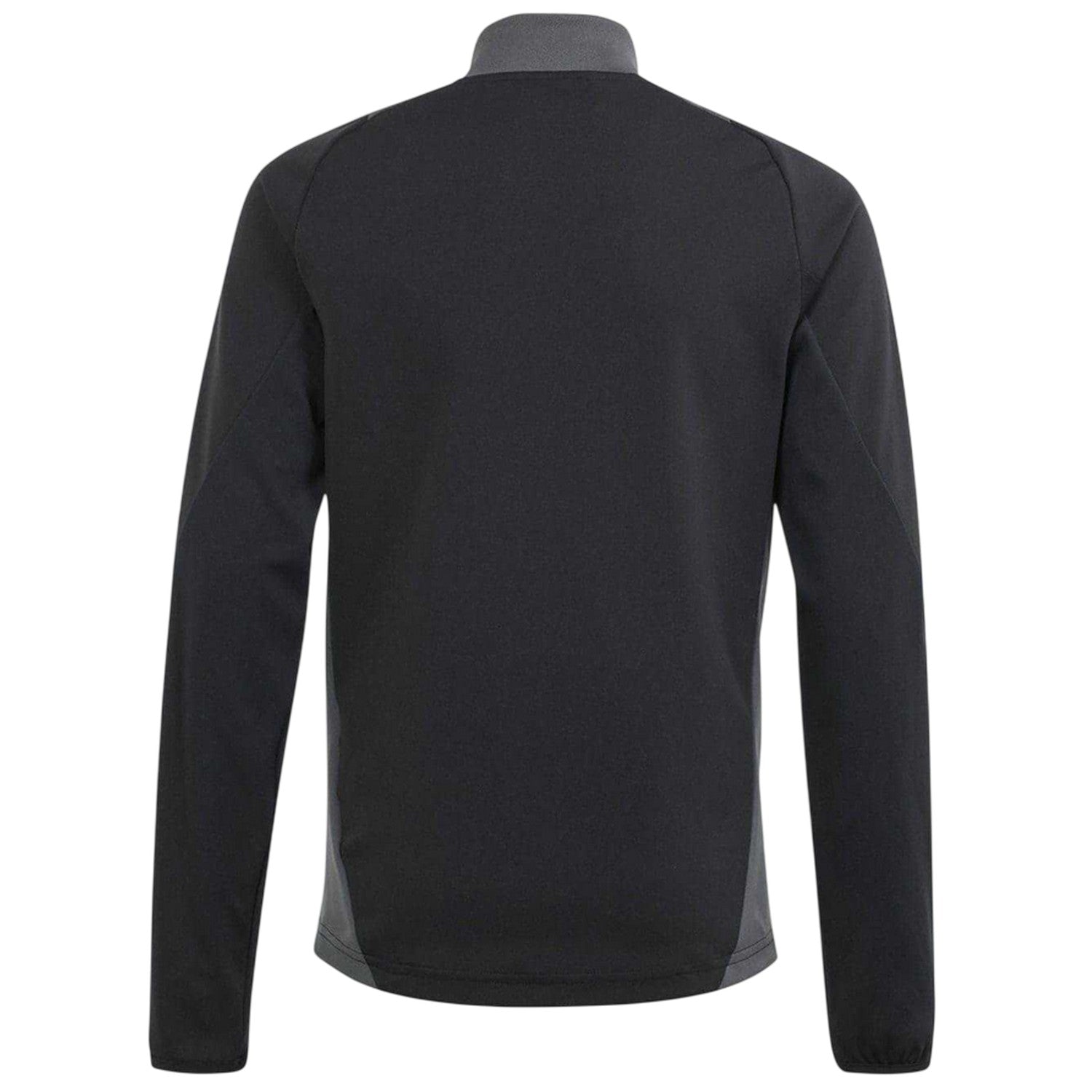 Black-Dark Grey - Back - Adidas Childrens-Kids Tiro 24 Funnel Neck Raglan Track Top