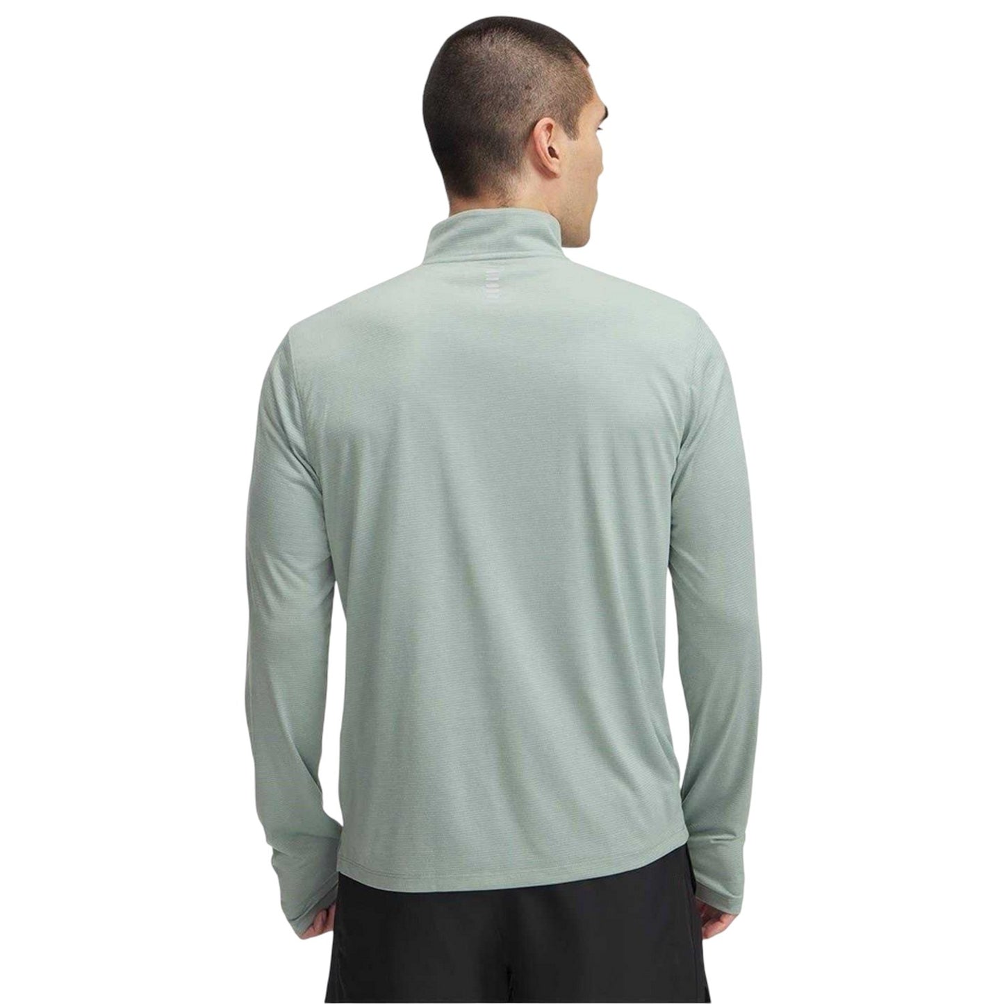 Green - Back - Under Armour Mens Launch Quarter Zip Track Top