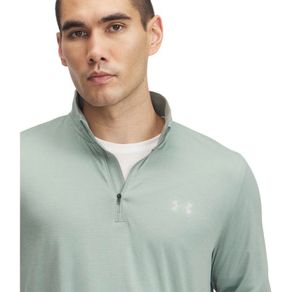 Green - Lifestyle - Under Armour Mens Launch Quarter Zip Track Top
