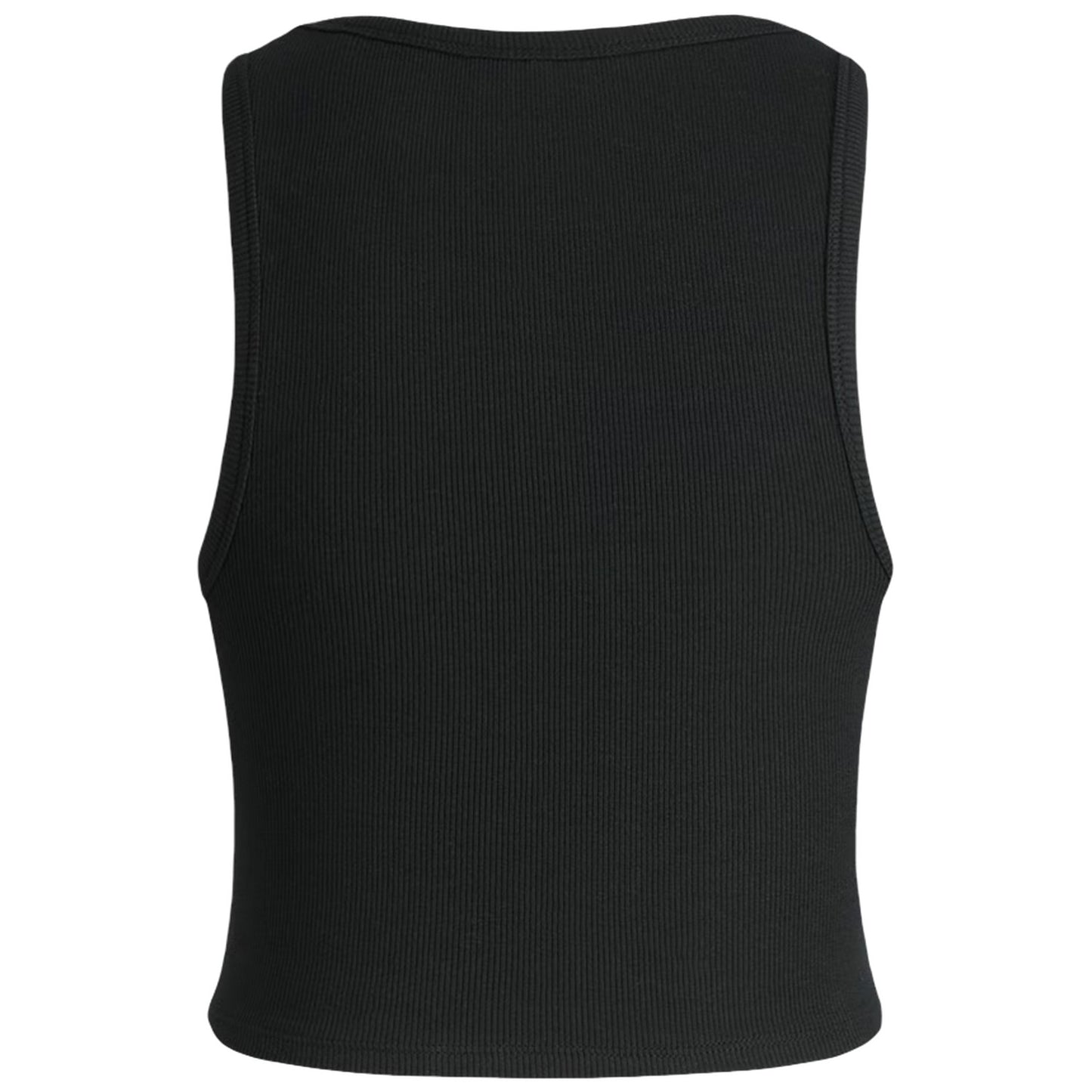 Black - Back - JJXX Womens-Ladies Ribbed Sleeveless Top