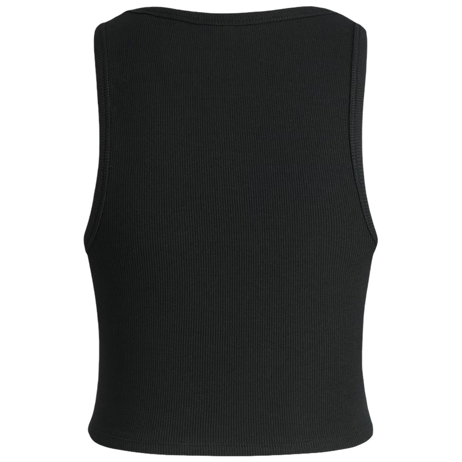 Black - Back - JJXX Womens-Ladies Ribbed Sleeveless Top