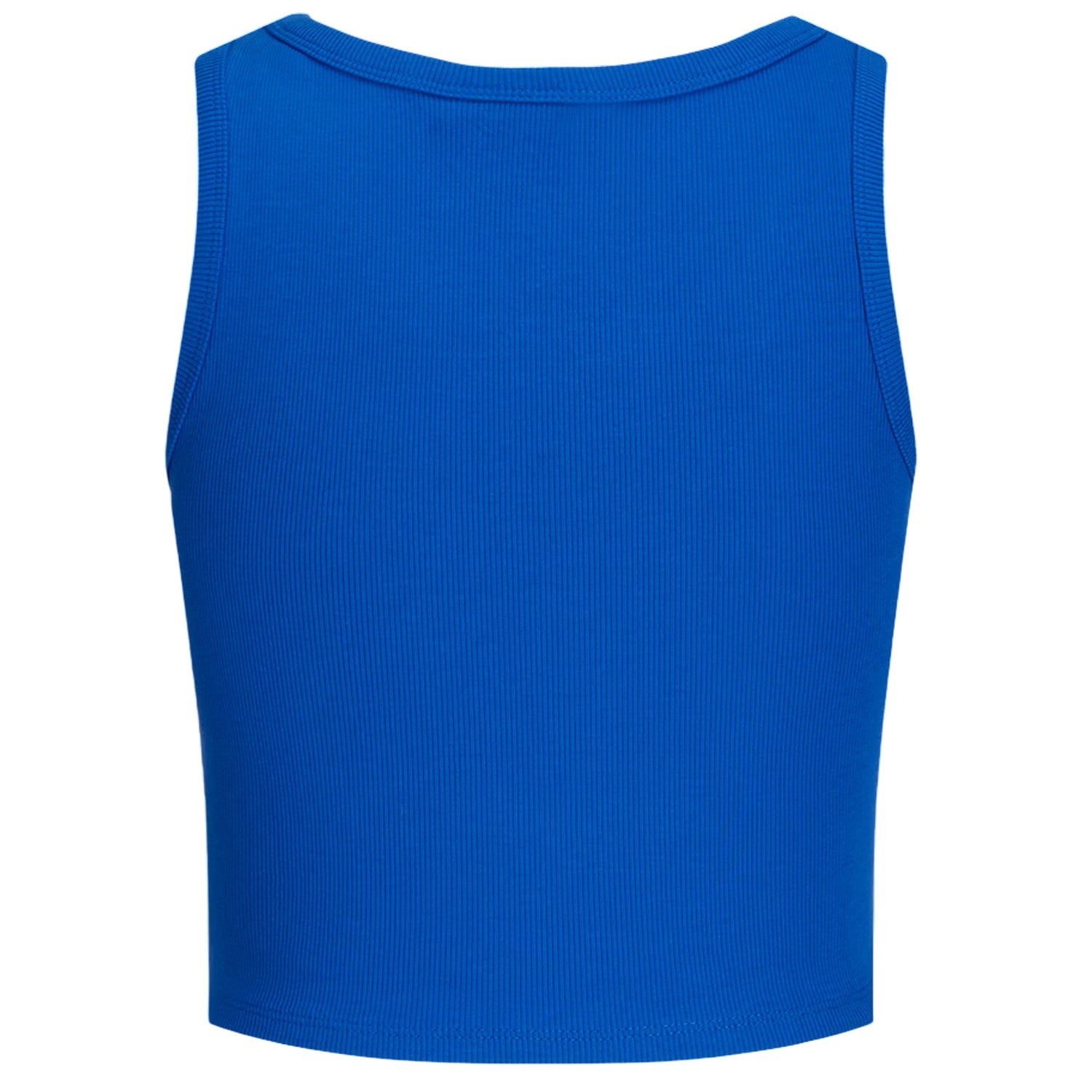 Blue - Back - JJXX Womens-Ladies Ribbed Sleeveless Top