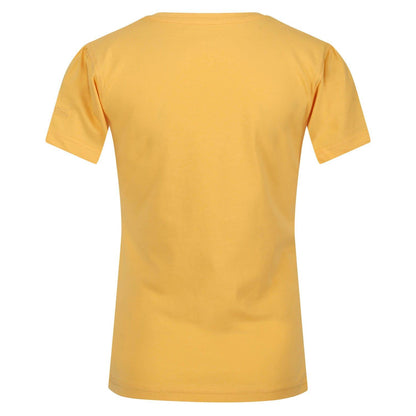 Yellow - Back - Regatta Childrens-Kids Bosley VI Sunset Seeker T-Shirt