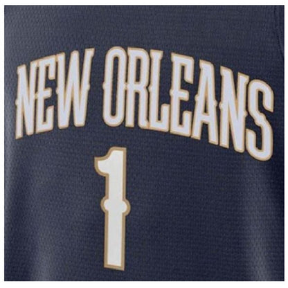 Blue - Side - New Orleans Pelicans Childrens-Kids Williamson Nike Dri-FIT Basketball Jersey
