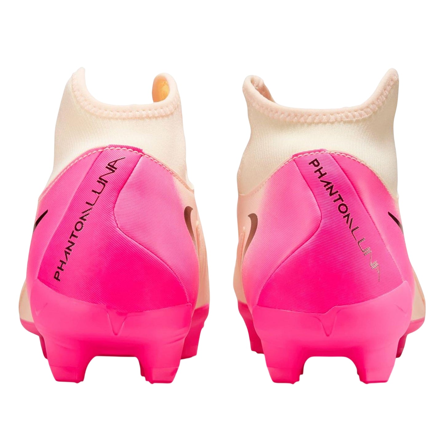 Orange-Pink - Back - Nike Mens Phantom Luna 2 Academy Firm Ground Football Boots
