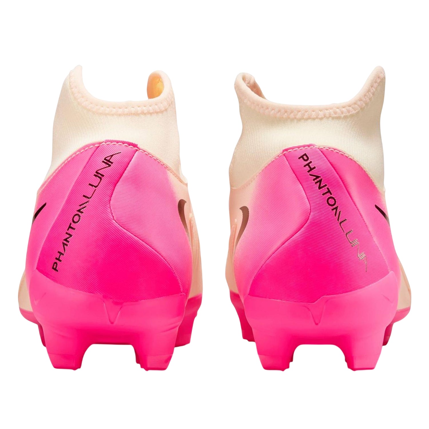 Orange-Pink - Back - Nike Mens Phantom Luna 2 Academy Firm Ground Football Boots