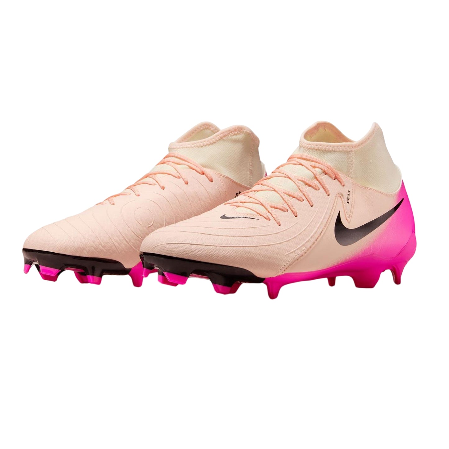 Orange-Pink - Close up - Nike Mens Phantom Luna 2 Academy Firm Ground Football Boots
