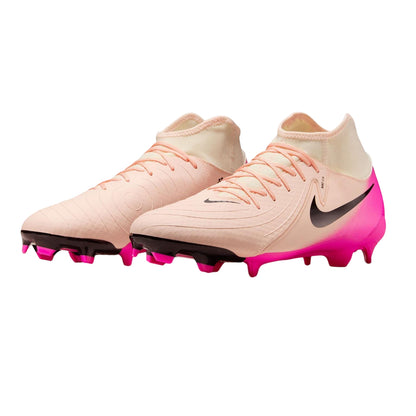 Orange-Pink - Close up - Nike Mens Phantom Luna 2 Academy Firm Ground Football Boots