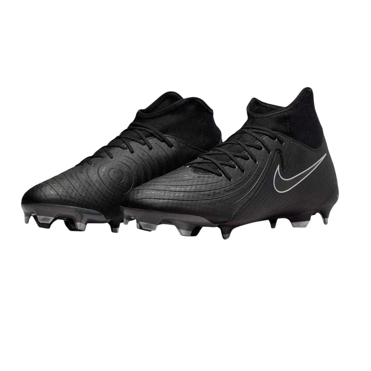 Black - Pack Shot - Nike Mens Phantom Luna 2 Academy Firm Ground Football Boots