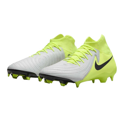 Silver-Volt - Close up - Nike Mens Phantom Luna 2 Academy Firm Ground Football Boots