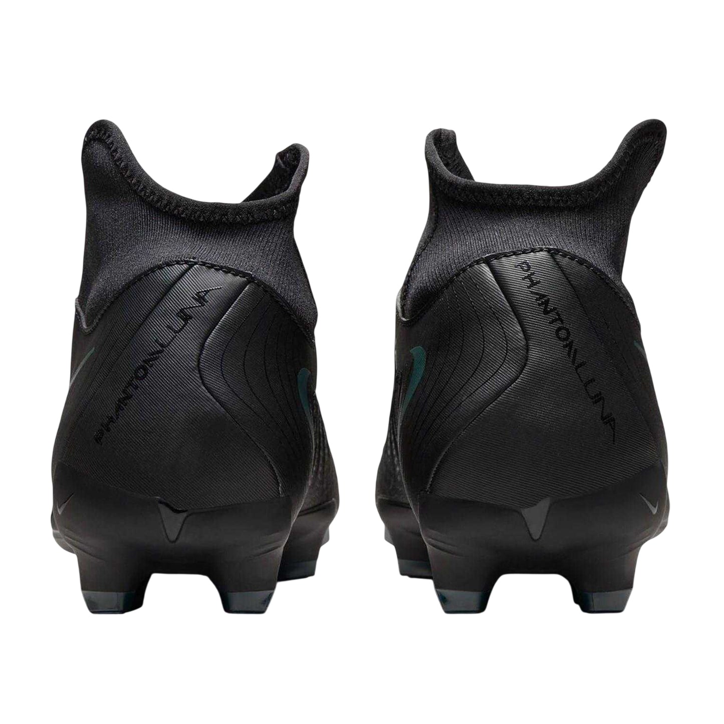 Black-Green - Back - Nike Mens Phantom Luna 2 Academy Firm Ground Football Boots