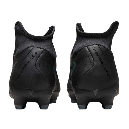 Black-Green - Back - Nike Mens Phantom Luna 2 Academy Firm Ground Football Boots