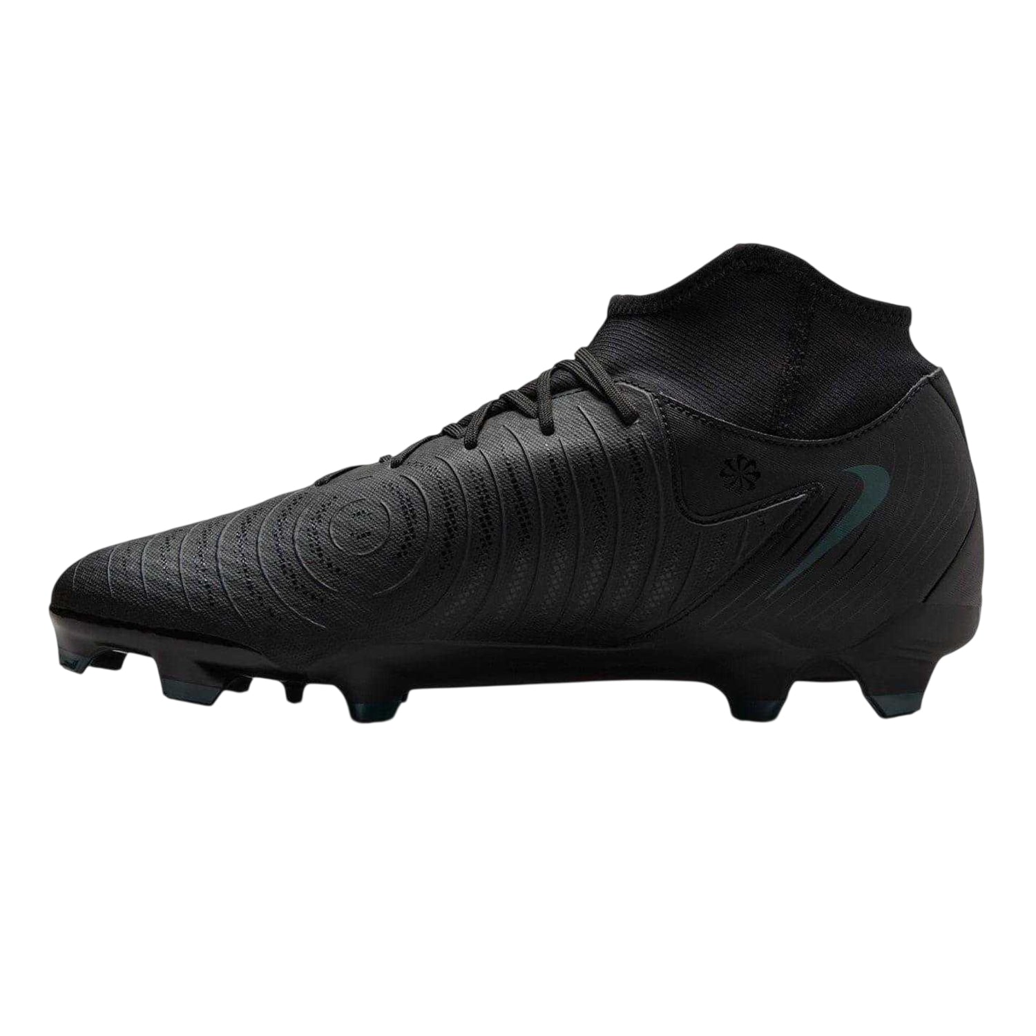 Black-Green - Side - Nike Mens Phantom Luna 2 Academy Firm Ground Football Boots