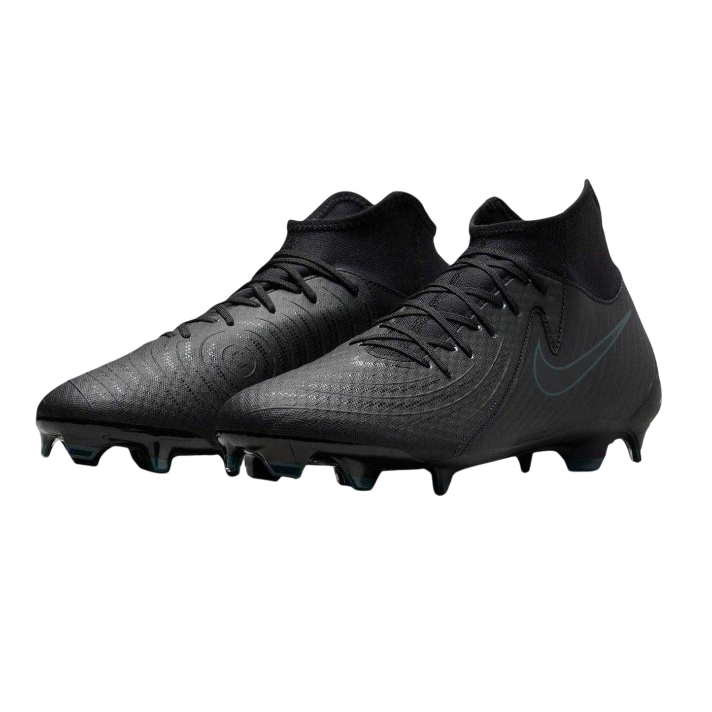 Black-Green - Pack Shot - Nike Mens Phantom Luna 2 Academy Firm Ground Football Boots