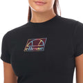 Black - Side - Ellesse Womens-Ladies Karen T-Shirt