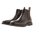 Brown - Lifestyle - Boss Mens Tunley Leather Chelsea Boots