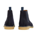 Dark Blue - Back - Boss Mens Tunley Leather Chelsea Boots