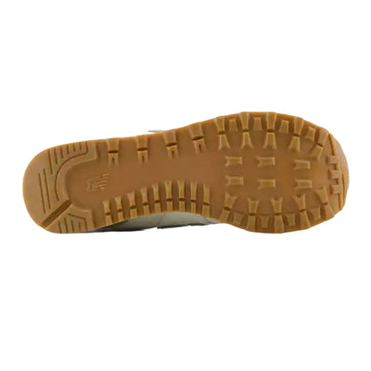 Neutral-Animalier - Lifestyle - New Balance Womens-Ladies 574 Suede Wedge Trainers