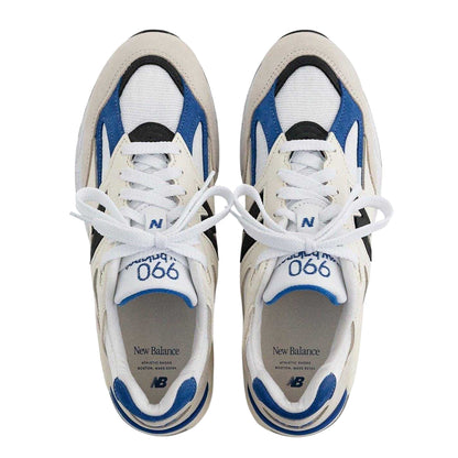 White - Side - New Balance Womens-Ladies x Teddy Santis 990 V2 Suede Running Trainers