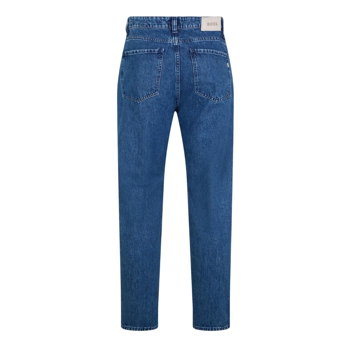Medium Blue - Back - Boss Mens Akron Denim Jeans