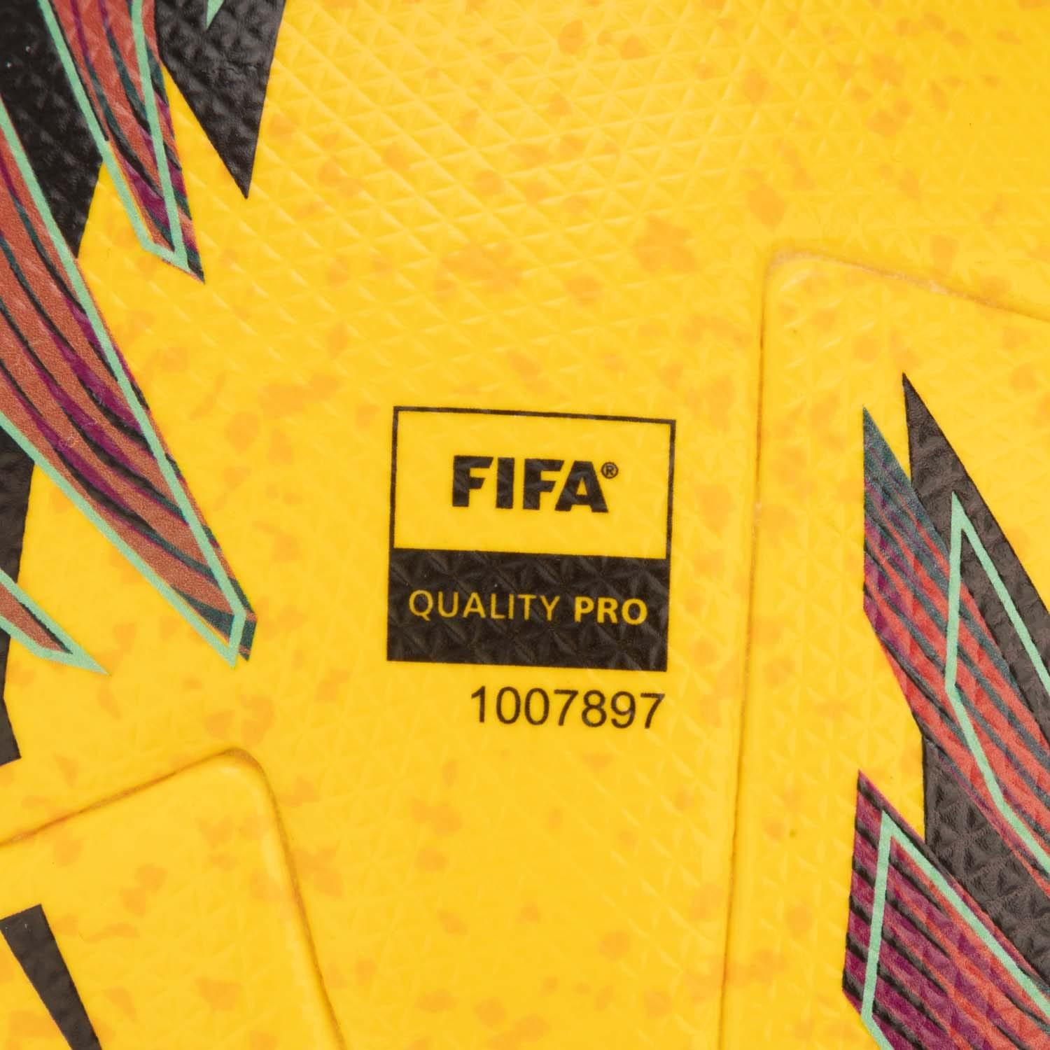 Yellow - Lifestyle - Puma Orbita LaLiga 1 Logo Football