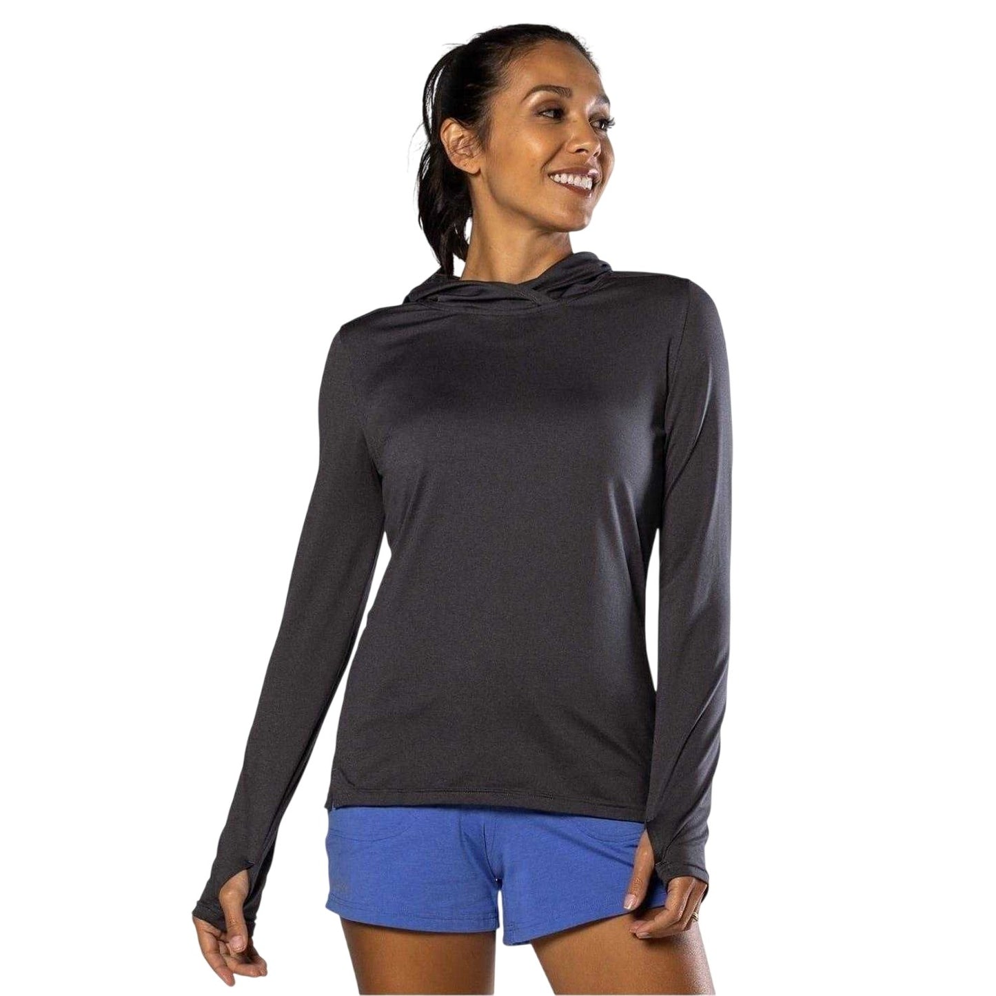 Dark Charcoal - Front - Nathan Womens-Ladies Regular Sweatshirt