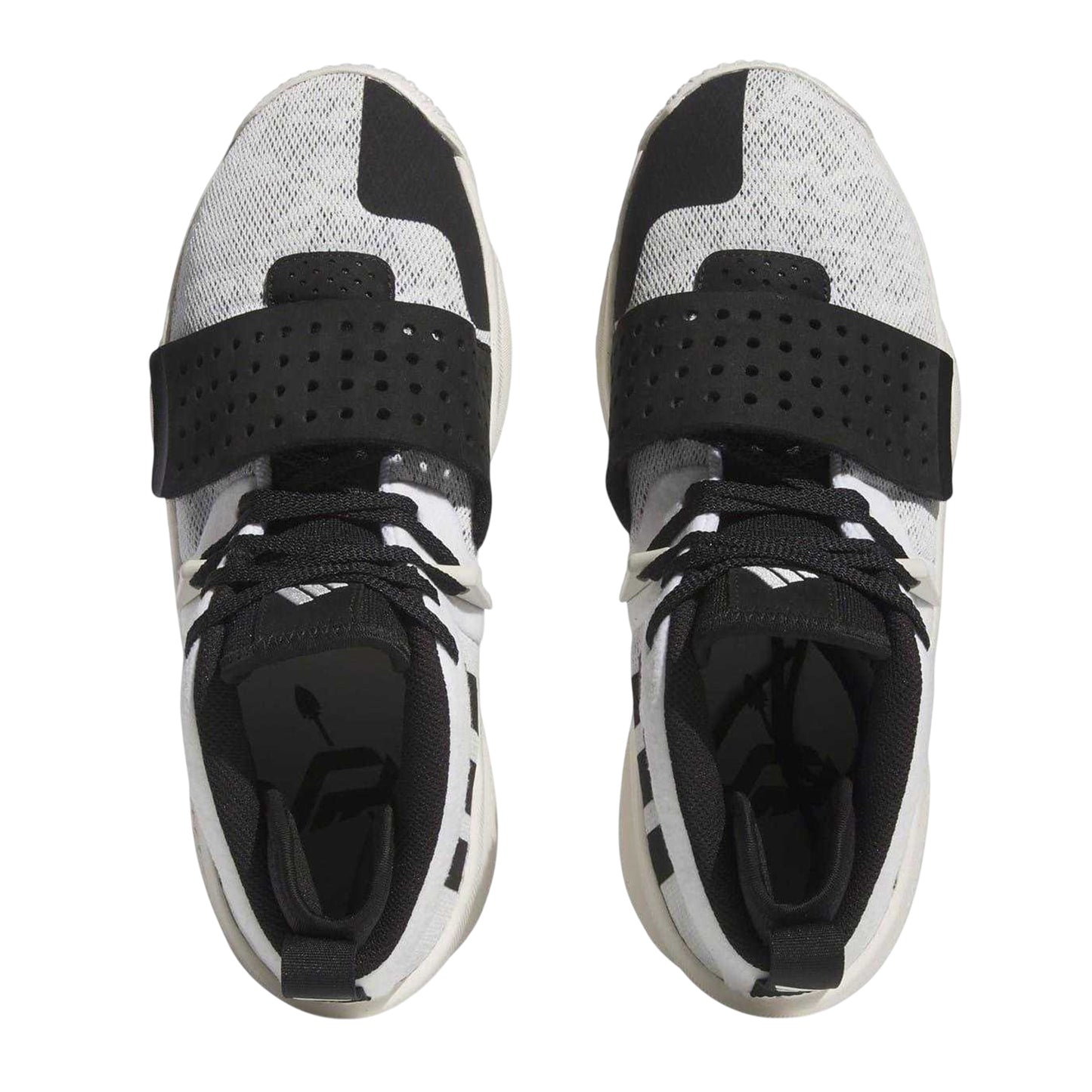 White-Black - Lifestyle - Adidas Mens Dame 8 Exply Basketball Shoes