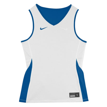 Obsidian Blue-White - Front - Nike Womens-Ladies Reversible Sleeveless Basketball Jersey