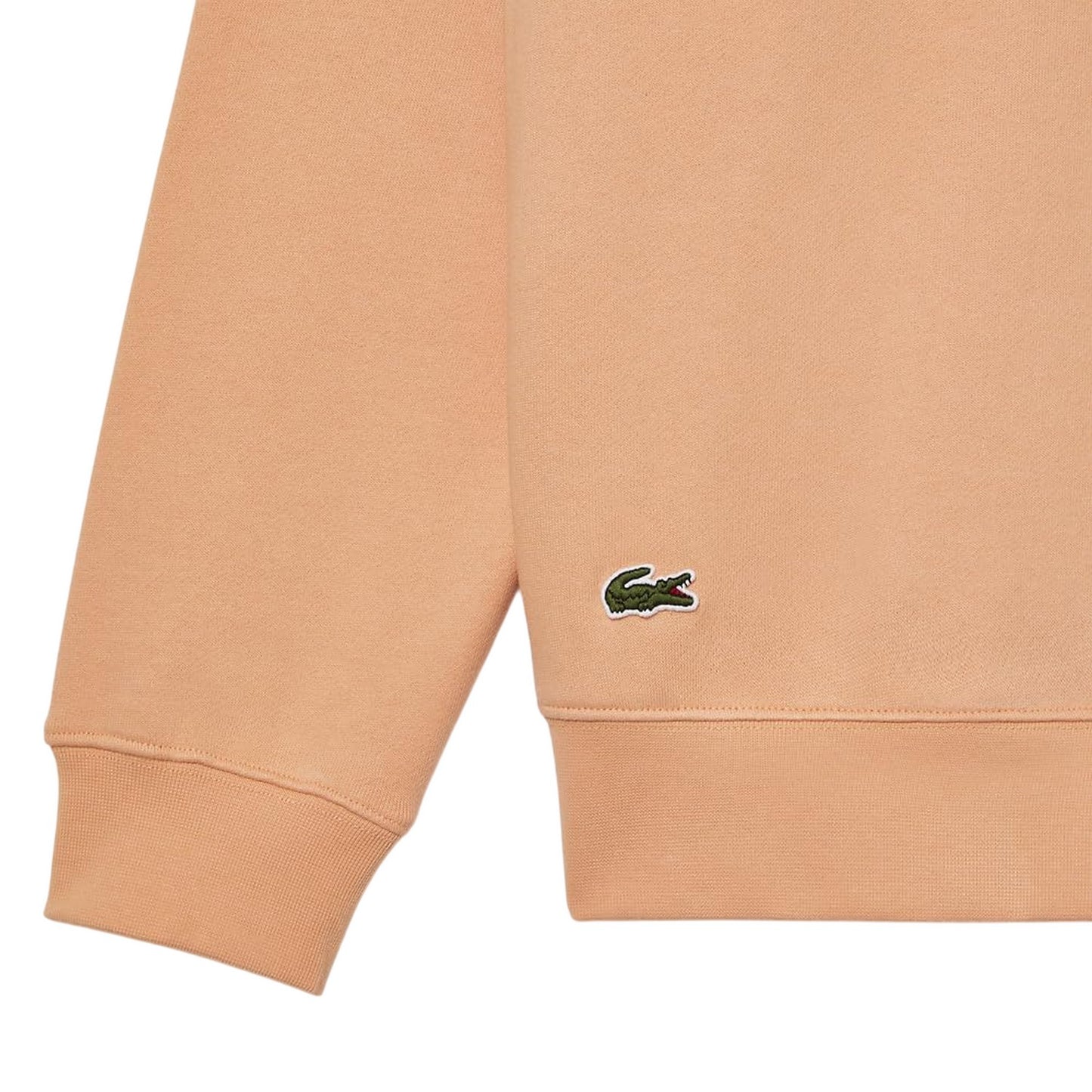 Orange - Side - Lacoste Mens Logo Printed Sweatshirt