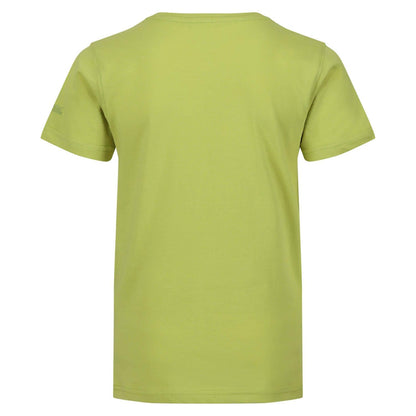 Green - Back - Regatta Childrens-Kids Bosley VI Hawaii T-Shirt