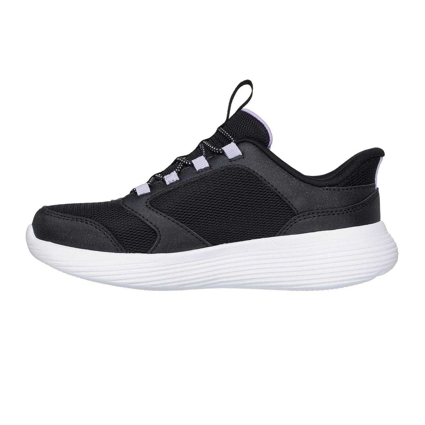Black - Back - Skechers Childrens-Kids Go Run 400 V2 Tetra Speed Slip-In Trainers