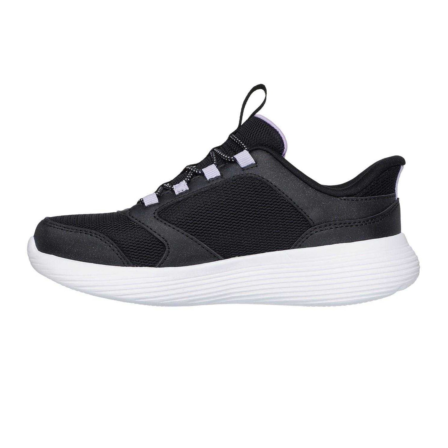 Black - Back - Skechers Childrens-Kids Go Run 400 V2 Tetra Speed Slip-In Trainers
