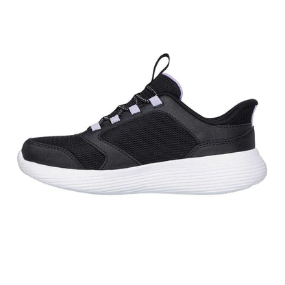 Black - Back - Skechers Childrens-Kids Go Run 400 V2 Tetra Speed Slip-In Trainers
